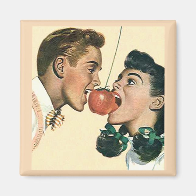 Íman Apple Bobbing Old Fashiked Magnet (Frente)