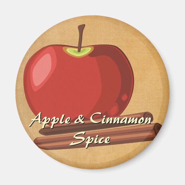 Íman Apple Cinnamon Magnet (Frente)