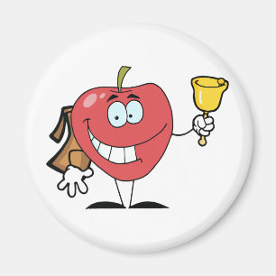 Íman Apple feliz que soa uma Bell para de volta à