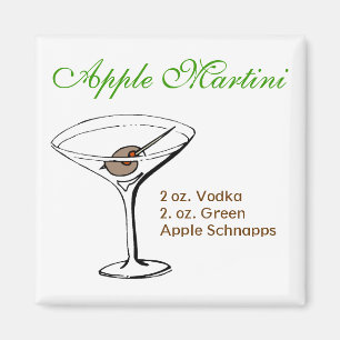 Íman Apple Martini