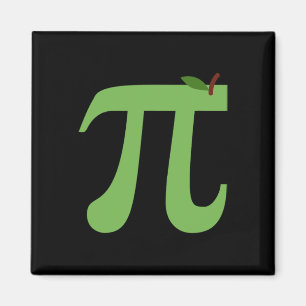 Íman Apple Pi Engraçada Piada De Pie Day Para Amor Em M