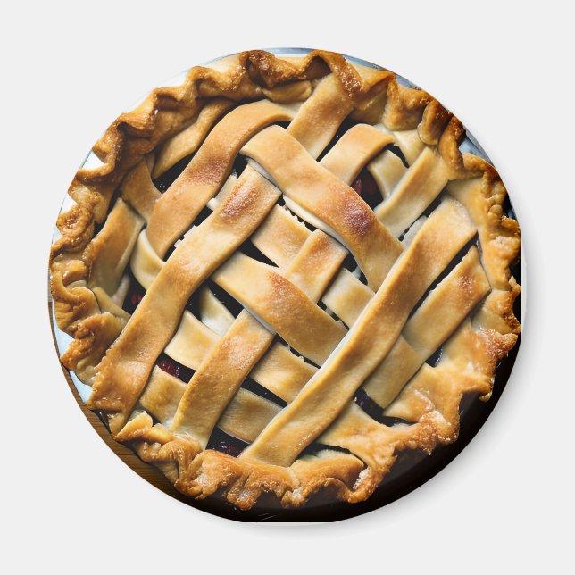Íman Apple Pie Crust Realista (Frente)