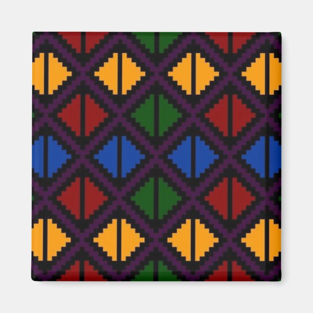 Íman "Apple Slice" - multicolorido (Frente)