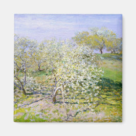Íman Apple Trees in Bloom (por Claude Monet)