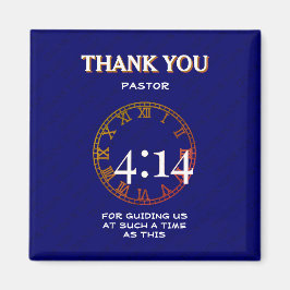 Íman Apreciação do Pastor ESTHER 4:14 Obrigado