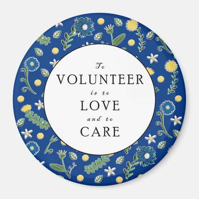 Íman Apreciação do Voluntário (Frente)