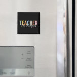 Íman Apreciação personalizada do professor de volta à e<br><div class="desc">Apreciação personalizada do professor de volta ao professor primário da escola</div>