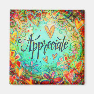 Íman "Aprecie" Inspirivity ONE WORD Magnet