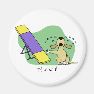 Íman Aprendendo a agilidade do Teeter