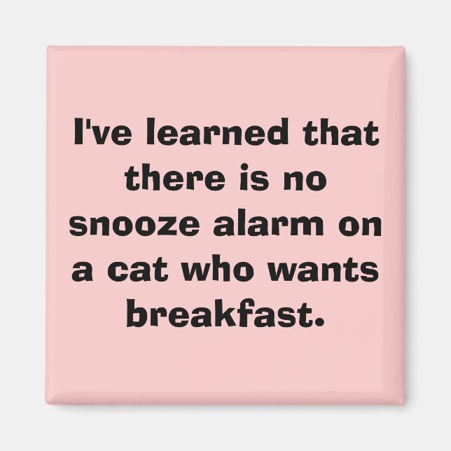 Íman Aprendi que não há alarme de sono em um... (Frente)