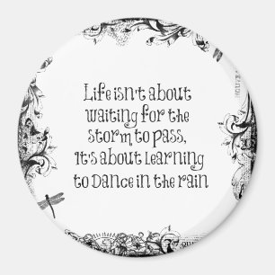 Íman Aprendizagem inspirada dançar nas citações da