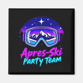 Íman Apres ski party vibes – snowy mountain nightlife A