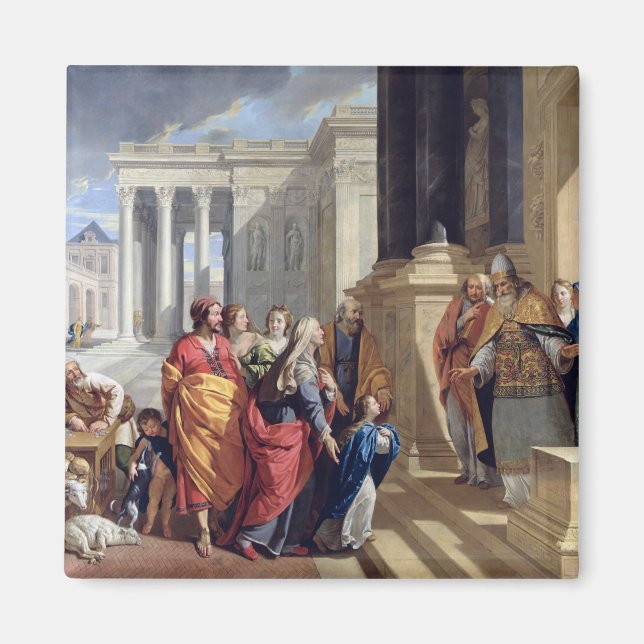 Íman Apresentação da Virgem no Templo (Frente)