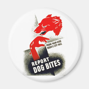 Íman Apresentar Bites de Cachorro