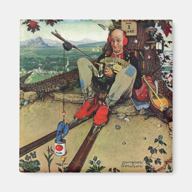 Íman April Fool, 1945 (Frente)