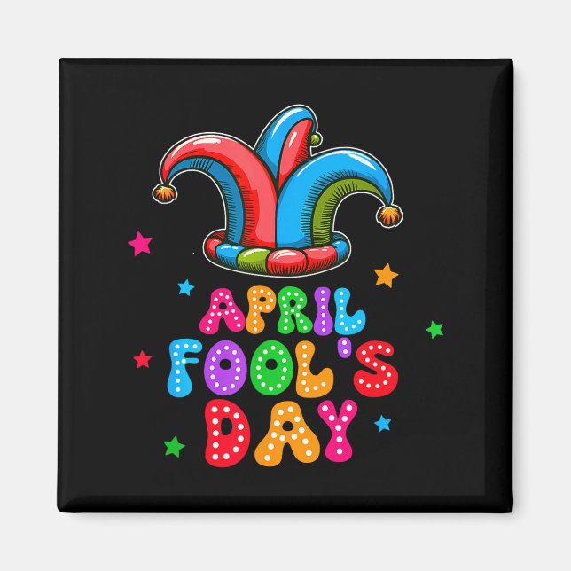 Íman April Fool's Day April 1st Prank Joke Funny Gift  (Frente)