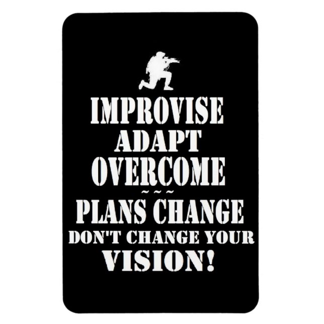 Íman Aprimorar adaptação e superação (Vertical)