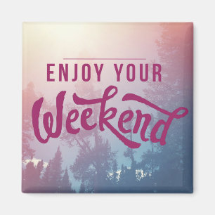 Íman Apronte para o fim de semana