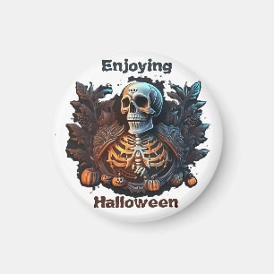 Íman Aproveitando o Halloween 