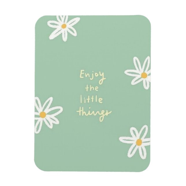 Íman Aproveite as pequenas coisas (Vertical)