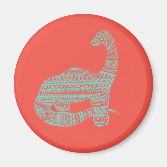 Íman Aqua & Melon Dino Magnet (Frente)