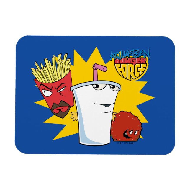 Íman Aqua Teen Hunger Force Explosive Graphic (Horizontal)