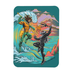Íman Aquaman & Black Manta Tidal Wave