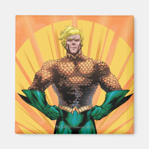 Íman Aquaman em pé