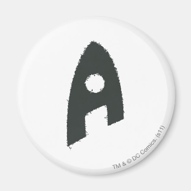 Íman Aquaman Grunge 'A' (Frente)