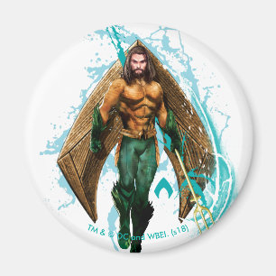 Íman Aquaman Prince Orin Com Logotipo Aquaman