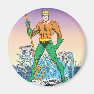 Íman Aquaman Stands com lança