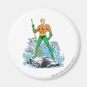 Íman Aquaman Stands com Pitchfork