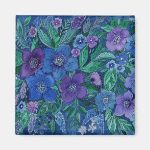 Íman Aquarela, horta floral
