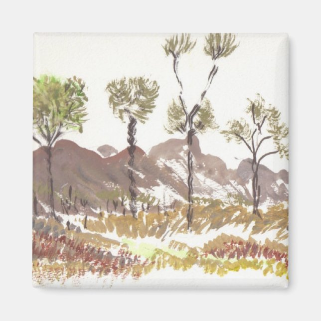 Íman Aquarela natural (Frente)