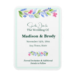 Íman Aquarelas pintadas Manipuladamente Floral SALVAR A