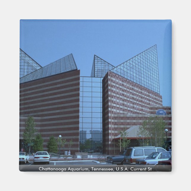 Íman Aquário de Chattanooga, Tennessee, Rua nos EUA (Frente)