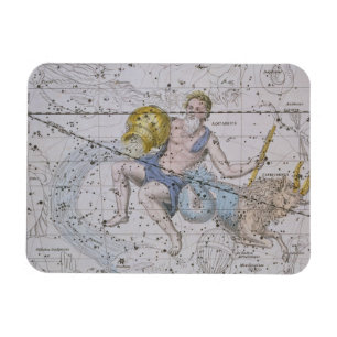 Íman Aquário e Capricórnio, "de um atlas celestial",