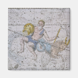 Íman Aquário e Capricórnio, "de um atlas celestial",