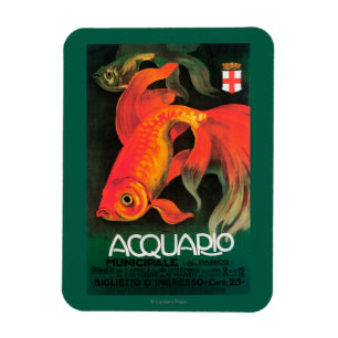 Íman Aquário & poster do promocional do parque