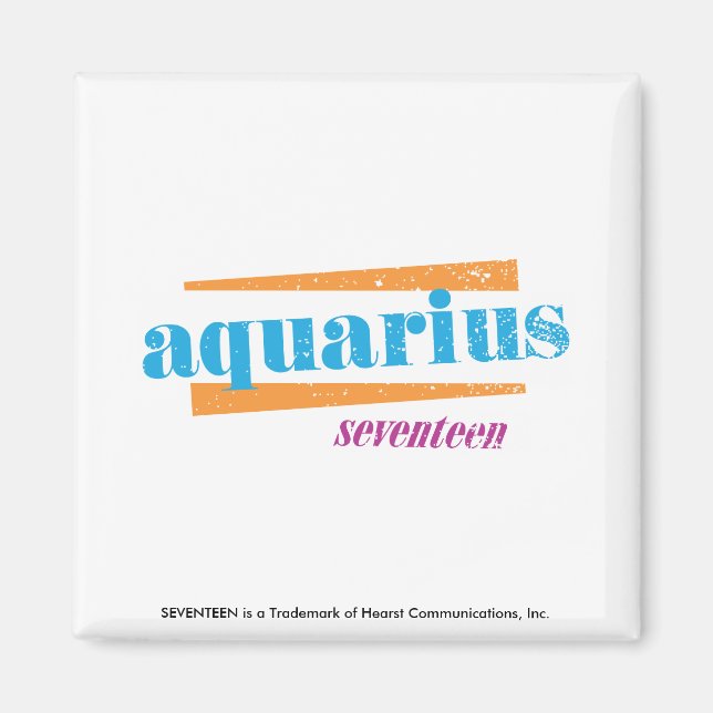 Íman Aquarius Aqua (Frente)