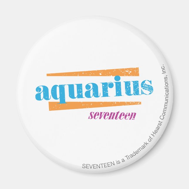 Íman Aquarius Aqua (Frente)