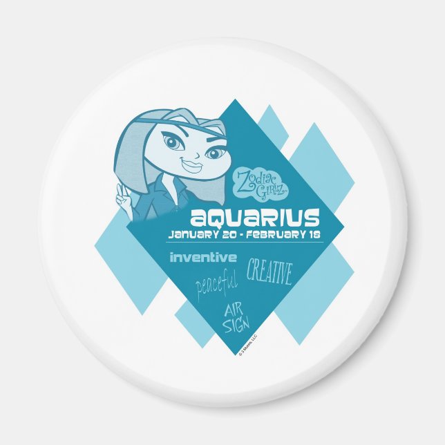 Íman Aquarius Magnet (Frente)