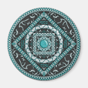 Íman Aquarius Mandala Magnet