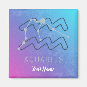 Íman Aquarius Zodiac - Sinal de Estrela - Constelação d