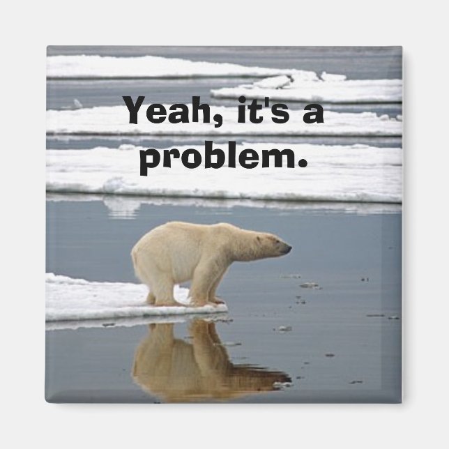 Íman Aquecimento global (Frente)