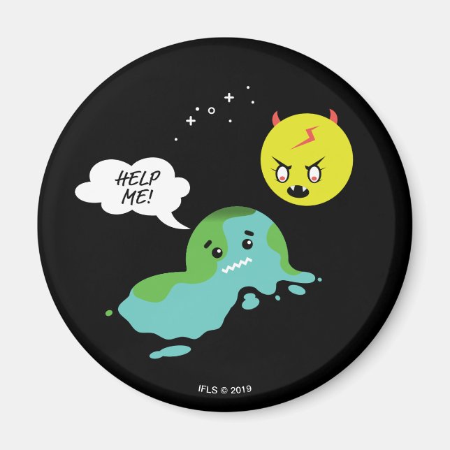 Íman Aquecimento global (Frente)