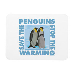 Íman Aquecimento Global, Pinguins