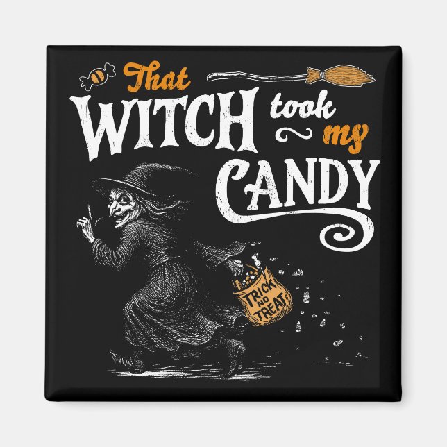 Íman Aquela Bruxa Ficou Com Meu Docinho Escuro (Frente)