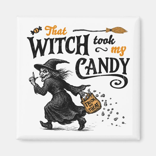 Íman Aquela Bruxa Levou Meu Docinho (Frente)