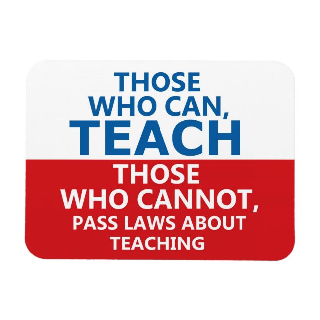 Íman Aqueles que podem ensinar, aqueles que não podem f (Horizontal)